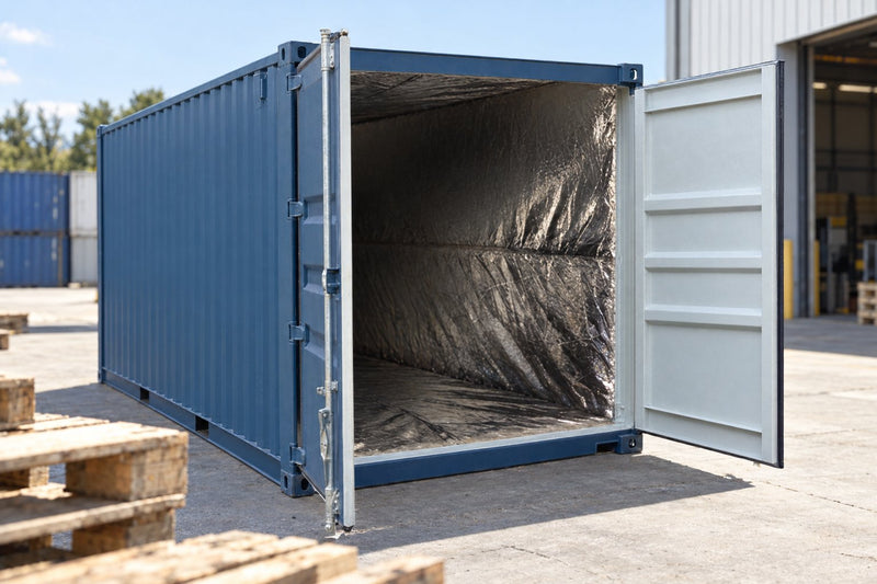 Containerliner eller containerisolering: vad menas?