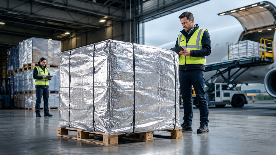 Kylförpackningar för <em>luftfrakt</em> &amp; flygfrakt