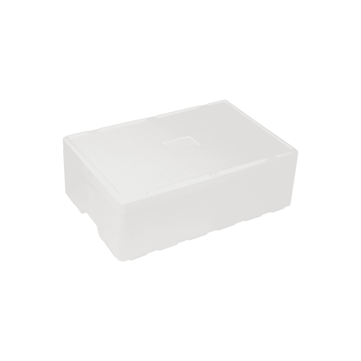 EPS-frigolitlåda 28 L, 595x400x173 mm - 1 pall (60 stycken)