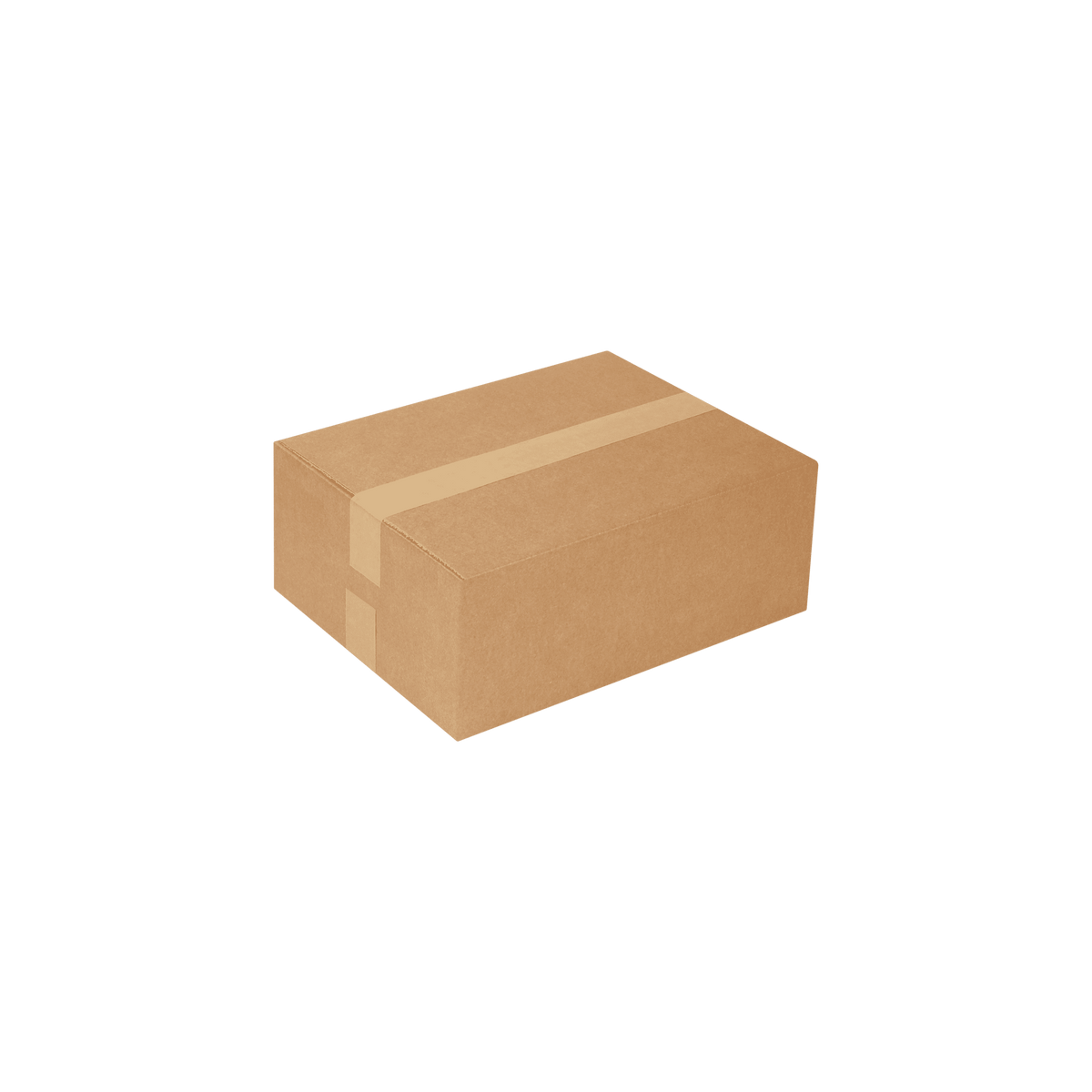 Standardlåda 400 x 300 x 155 mm - enkelvågig