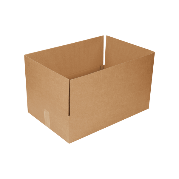 Standardlåda 600 x 400 x 155 mm - enkelvågig