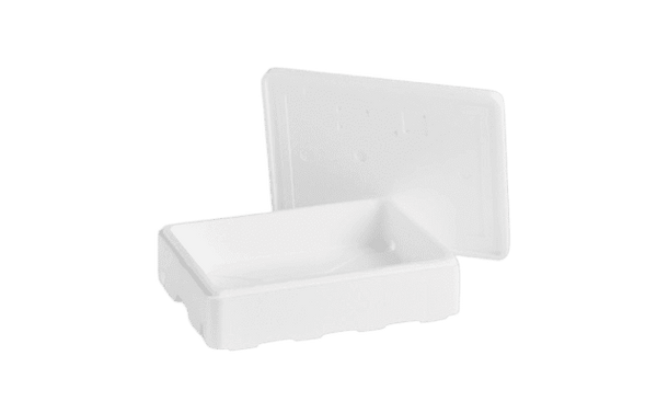 EPS-frigolitlåda 8 L, 400x300x104 mm - 1 pall (240 stycken)