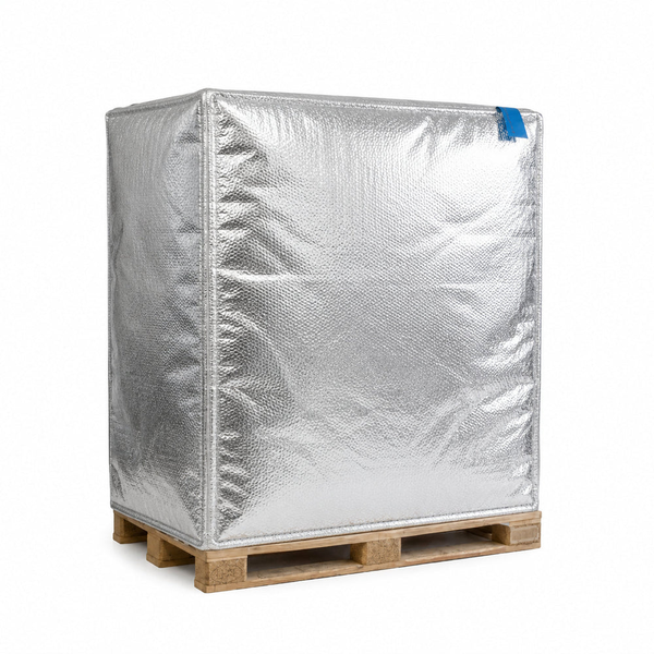 Termiskt isoleringsöverdrag blockpall 120 x 100 x 150 cm (dubbla lager)
