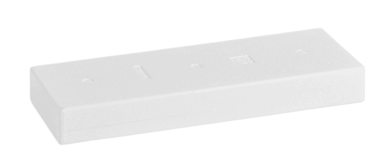 EPS-frigolitlåda 5 L, 620x230x72 mm - 1 pall (300 stycken)